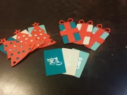 Gift Card Ornaments