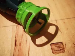 Height adjustable router support for rotary tool