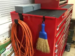 Hooks for Harbor Freight 68785 Tool Chest End Cabinet