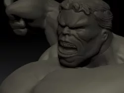 Hulk Statue