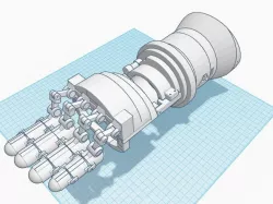 Left arm armour v1