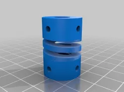 M8x8 Flexible helical coupling