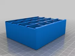My Customized Compartmented box with separate lids