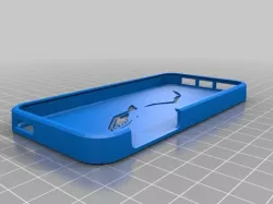 My Customized CQB iPhone Case Mashup Plus Text and NinjaFlex option-Whale