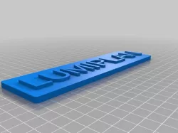 My Customized My Clever Name Tag