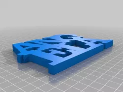 My Customized Variable WORD Sculpture