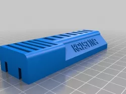 My Kristina sign  USB stick and SD card holder