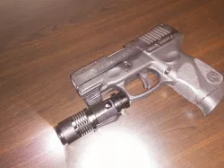 Picatinny Rail Flashlight Mount
