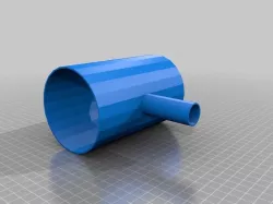 Pipe with small take-off, Tee connection