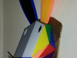 rabbit mounted head