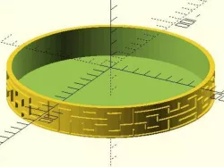 Random maze container generator