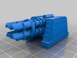 Sci Fi field artillery laser K-10