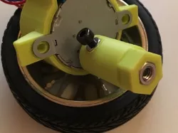 Shaft hex hub