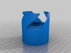 short Customized petal screw box