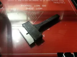 Simple razor blade scraper