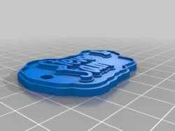 Steve & Sam Keychain