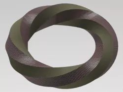 The Hexagonal 2 Sided Mobius