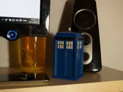 The TARDIS from Doctor Who