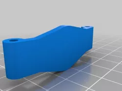 Trigger guard for airsoft M4 AEG