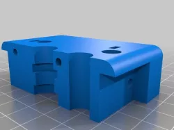 Vulcanus Max 1.1 Hotend Motor and Clamp Rev 1