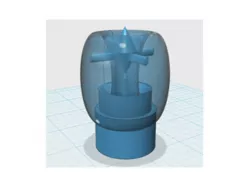 Water/air jet valve