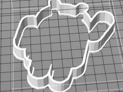 Waving Android Cookie Cutter