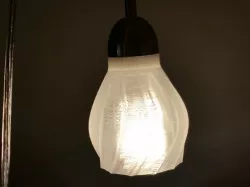 Wavy Twist Pendant Light Shade