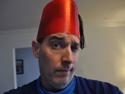Wearable Fez w/ 3d printed tassel