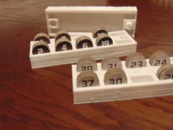X-wing ID token storage tray