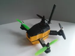 yellow bee 160 copter racer