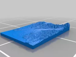 地形模型 terrain 3d model