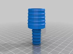 1" to 1/2" reducing coupler