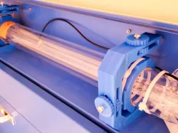 50-60W CO2 laser tube hanger for SH-G350 laser cutter