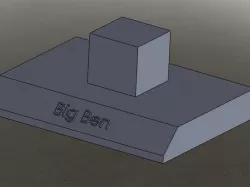Big Ben Display Stand