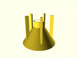 Configurable Dishwasher Salt Funnel