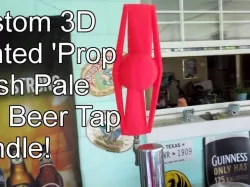 Custom Beer Tap Handle - Prop Wash Pale Ale