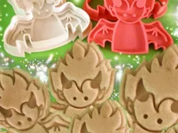 Devil Angel Cookie Cutter