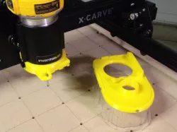 Dewalt DWP611 Thread-On Dust Shoe for X Carve