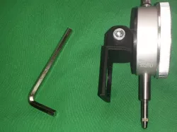 Dial indicator clip for 30mm fan hot end (E3D V6, Chimera etc)