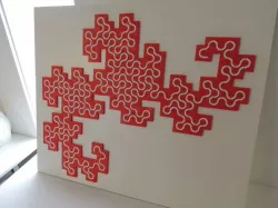 Dragon Curve Mosaic