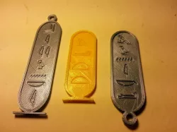 Egyptian Cartouche Hieroglyphics Construction Kit
