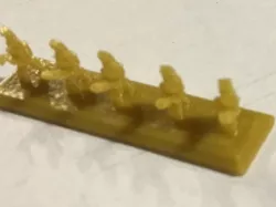 Eldar Fire Dragons for NetEpic or other Epic scale gaming (6mm)