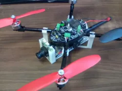 FPV camera and transmitter frame for under 200g drone
