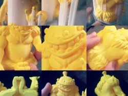 Gorilla Picaso 3D by SergeMAX (Vertex3D)