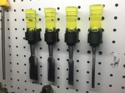 Harbor Freight Chisel Pegboard Mount