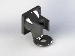 hexagon fan holder with ring