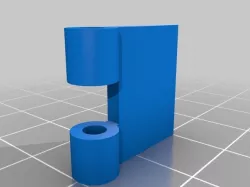 hinge on 3x20mm screw