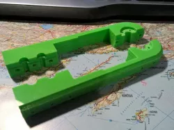 K8200 Extra Z axis nut holder - modified