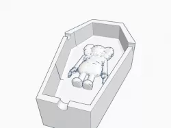 Kaws x Suprint Companion Ashtray