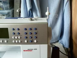 Large spool to small spool sewing machine solution